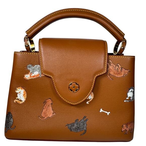 Louis Vuitton Catogram Capucines BB Bag LV Cat Rare Limited Edition Leather - Picture 14 of 16